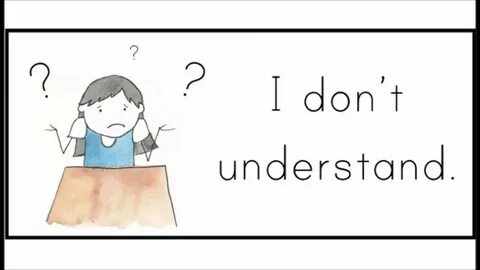 Who can t you understand
