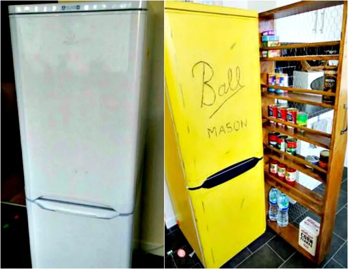 Покрасить холодильник в домашних условиях какой краской. Холодильник ЗИЛ обклеенный. Покрасить холодильник. Перекрашенные холодильники. Отреставрировать холодильник.