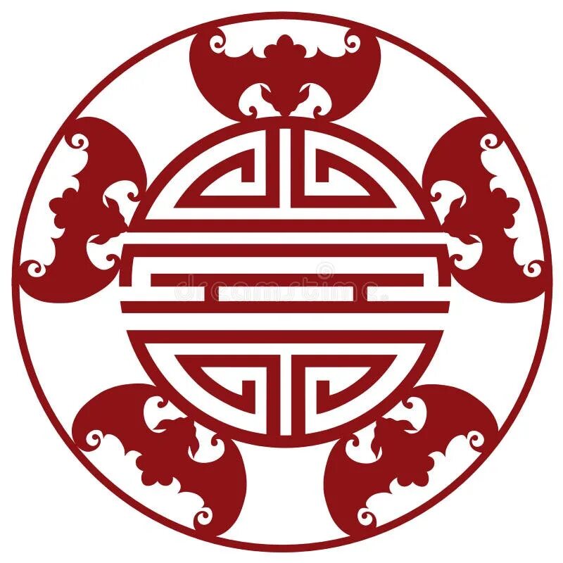 Знак благословения. Символ пяти благ. Символ долголетия в Китае. Символ долголетия у китайцев. Символ благословения.