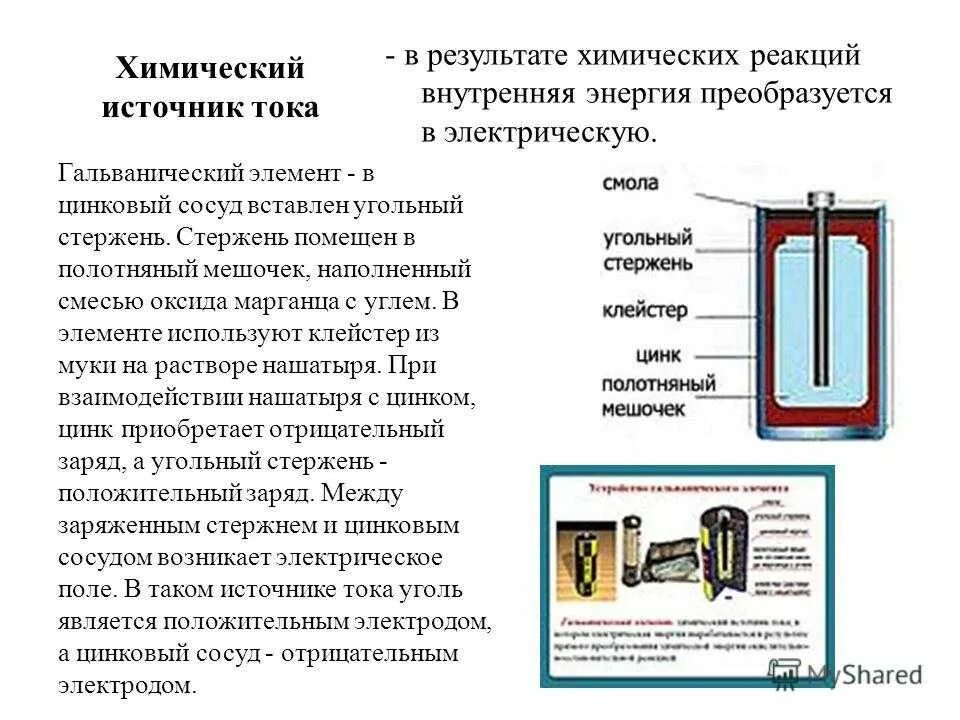 Соединение химических источников