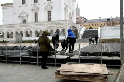 Каток в астраханском кремле