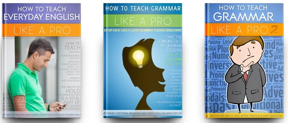 How to teach listening. How to teach english like a pro. how to teach grammar like a pro. how to teach young learners like a pro.