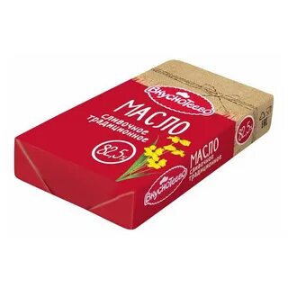 Пачка сливочного масла