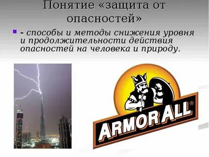 Естественная защита от опасности