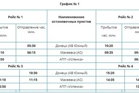 Автовокзал расписание донецк ростовская область автобус