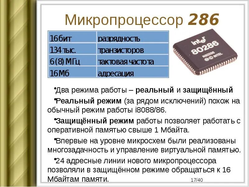 Появление микропроцессоров и новых средств коммуникации. Микропроцессор. Режимы работы микропроцессора. Микропроцессор 286. Микропроцессор это кратко.