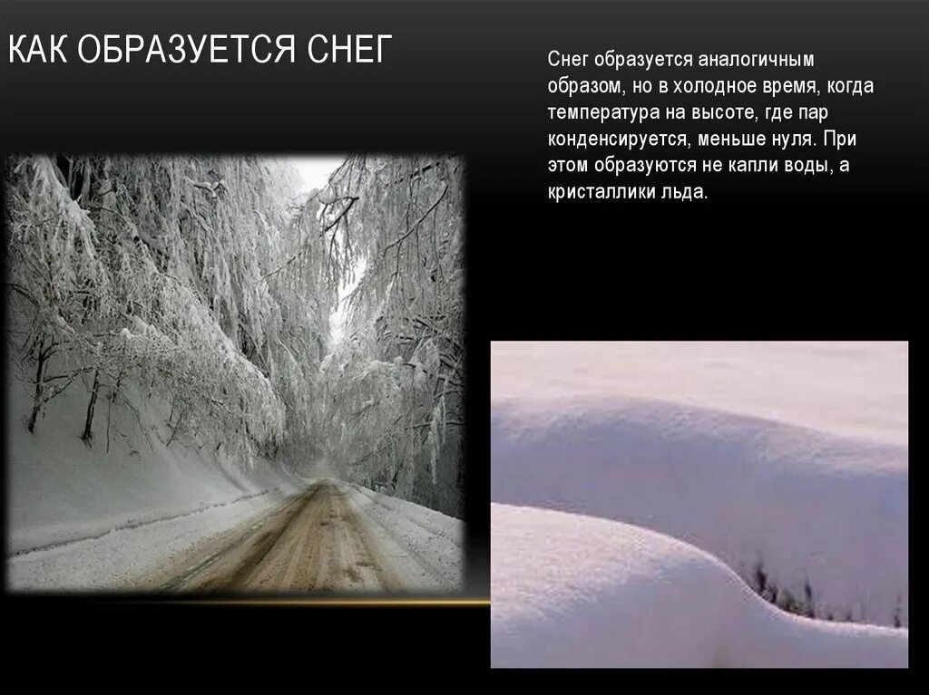 Как образуется снег. Возникновение снега. Снег для презентации. Снегопад для презентации. Появятся сугробы