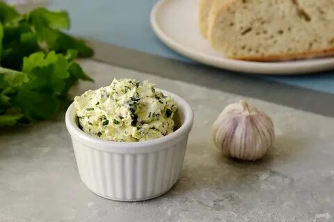 Сыр масло чеснок