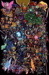 Персонажи вселенной marvel