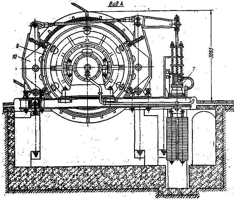 Ц-3х2,2 подъемной машины чертеж. Шахтная подъемная машина 2ц-2х1.1. Шахтная подъемная машина 2ц-6х2.4. Подъемная машина ЦШ 4х4.