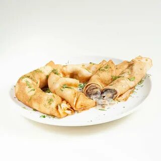Блинчики курица с грибами рецепт
