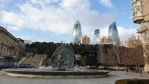Баку в феврале