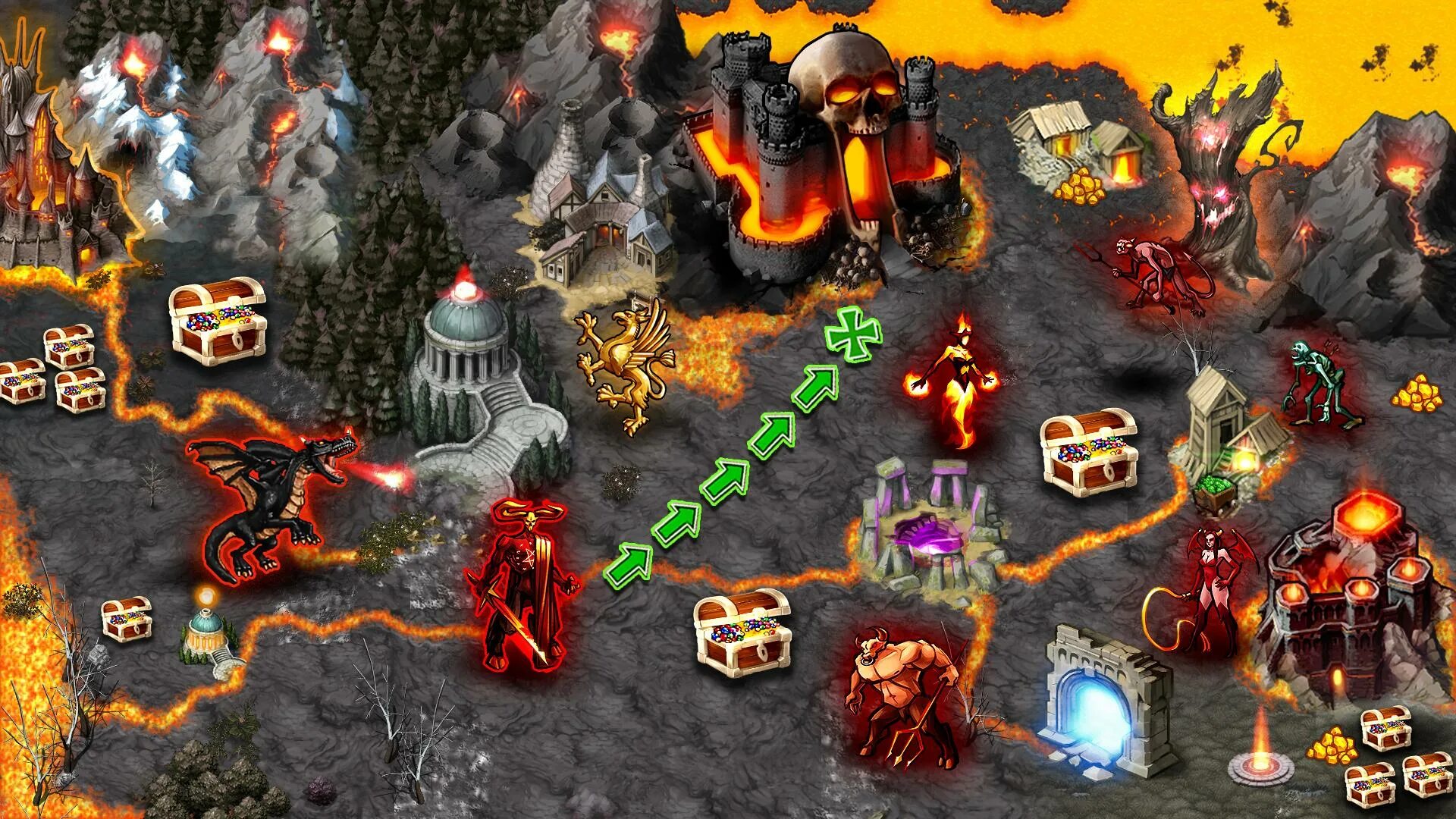 Heroes magic world. Герои 3 инферно герои. heroes of might and magic 3 инферно. замок инферно герои 6. герои 5 замок инферно.