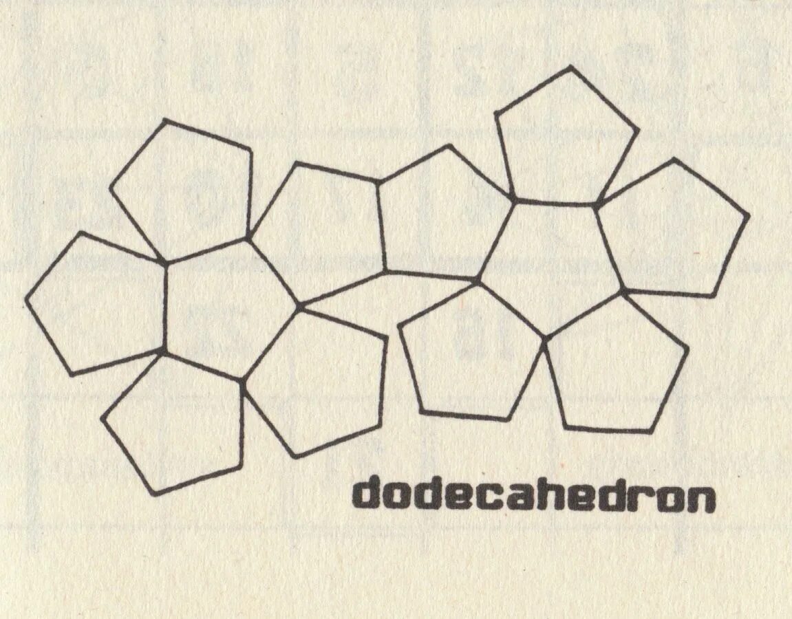 Правильный додекаэдр развертка для склеивания. Развертка правильного додекаэдра. Схема развертки додекаэдра. Развертка фигуры додекаэдр.