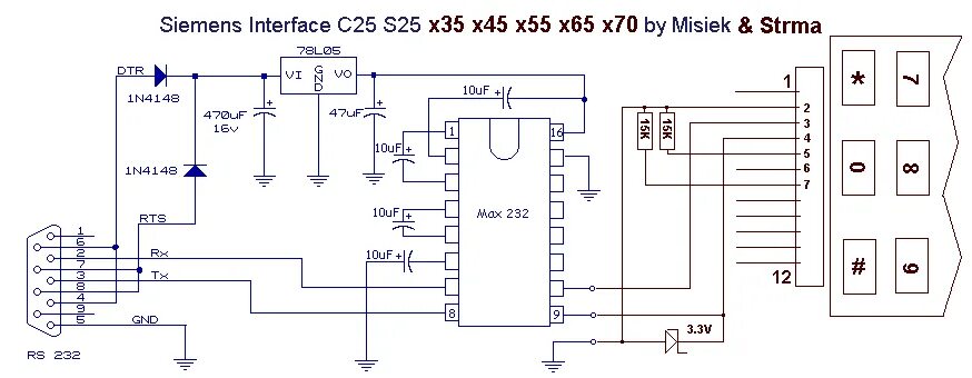 Siemens DCA схема. DCA-510 схема. Мм440 Siemens схема. Схема кабеля Siemens 55.