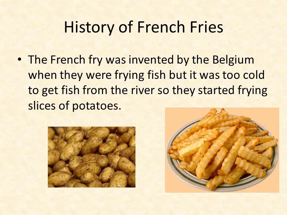French fried перевод. French Fries синонимы. Какого числа French Fries.