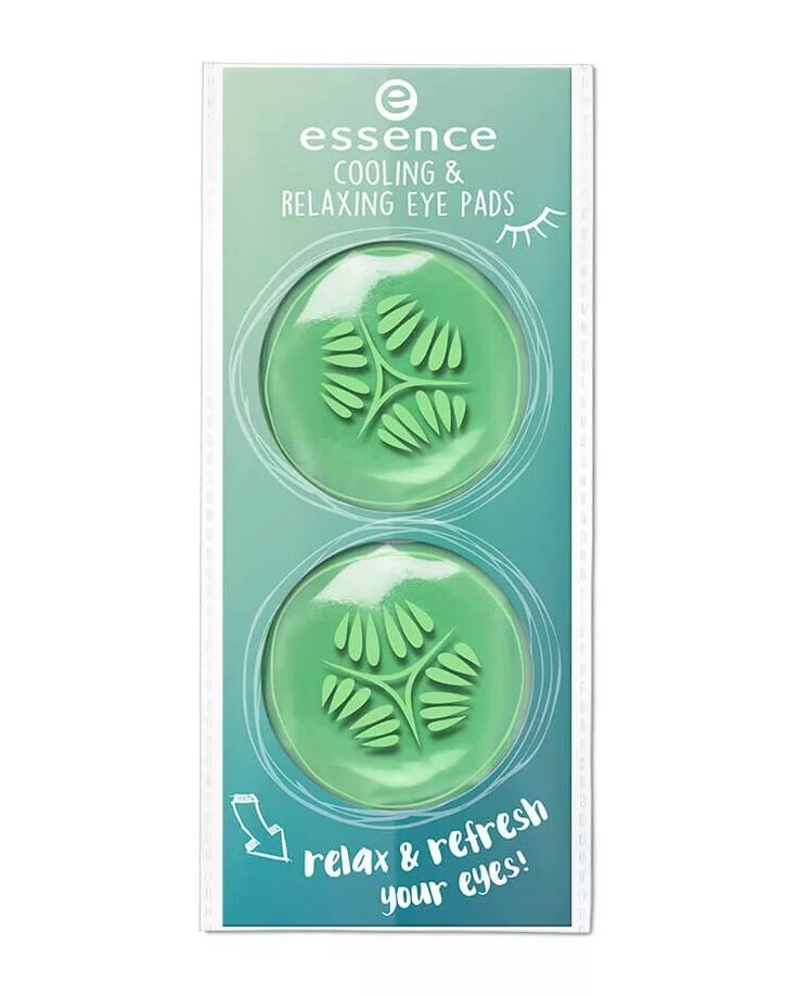 Essence pads. Охлаждающие подушечки для глаз. патчи для глаз essence..