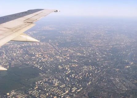 Москва под самолетом