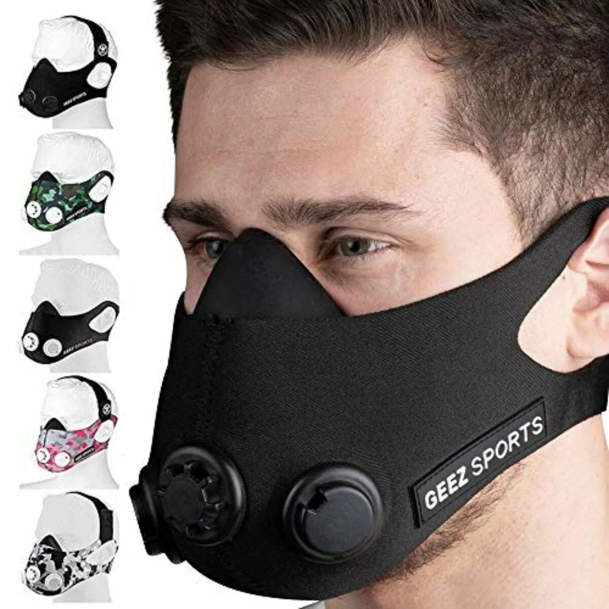 Маска от второго. Тренировочная маска Phantom Training Mask. Тренировочная маска Phantom Training Mask, черная, GOODSTORAGE. Спортивный противогаз для бега. Дыхательная маска.