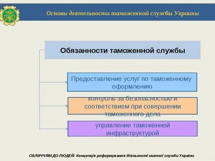 Таможенные обязанности