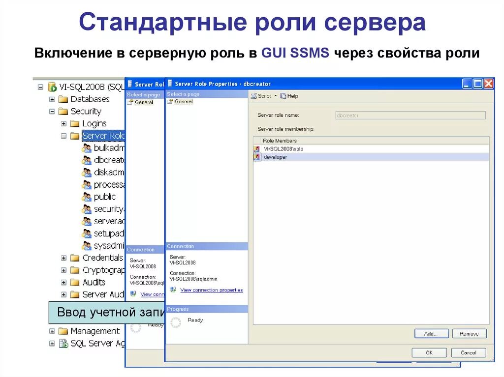 Безопасность серверов баз данных