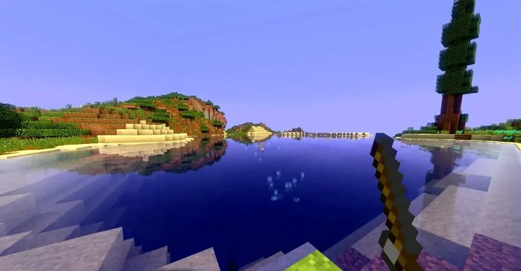 Мод на рыбалку в майнкрафт. Minecraft рыбалка. рыбалка постройка в майнкрафте. майнкрафт с шейдерами рыбалка.
