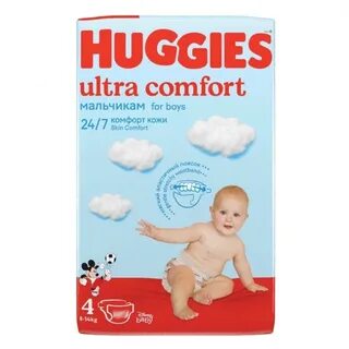 Подгузники huggies для мальчиков 4