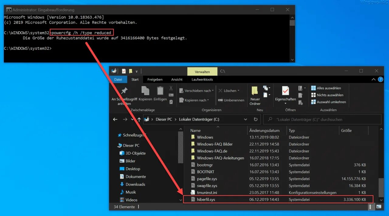 Как удалить hiberfil sys в windows 10. Hibernate sys windows.