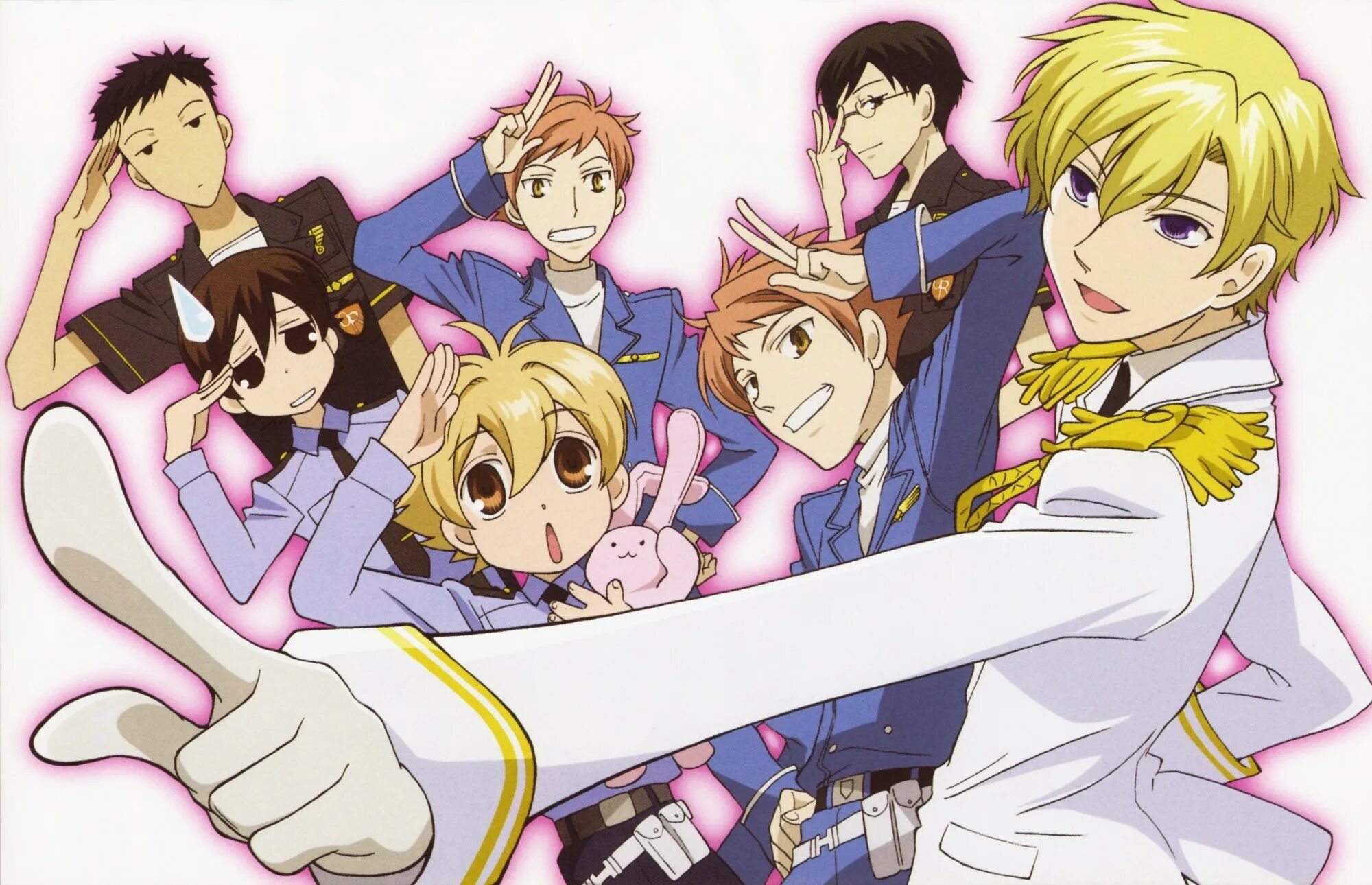 Ouran host club. Клуб свиданий старшей школы Оран. Хост старшей школы Оран.