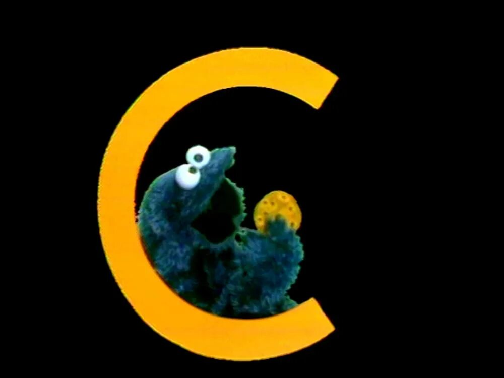 C is for cookie. C is for cookie