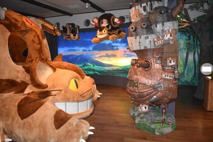 Парк гибли. Музей студии Ghibli в Токио. Парк гибли Япония.