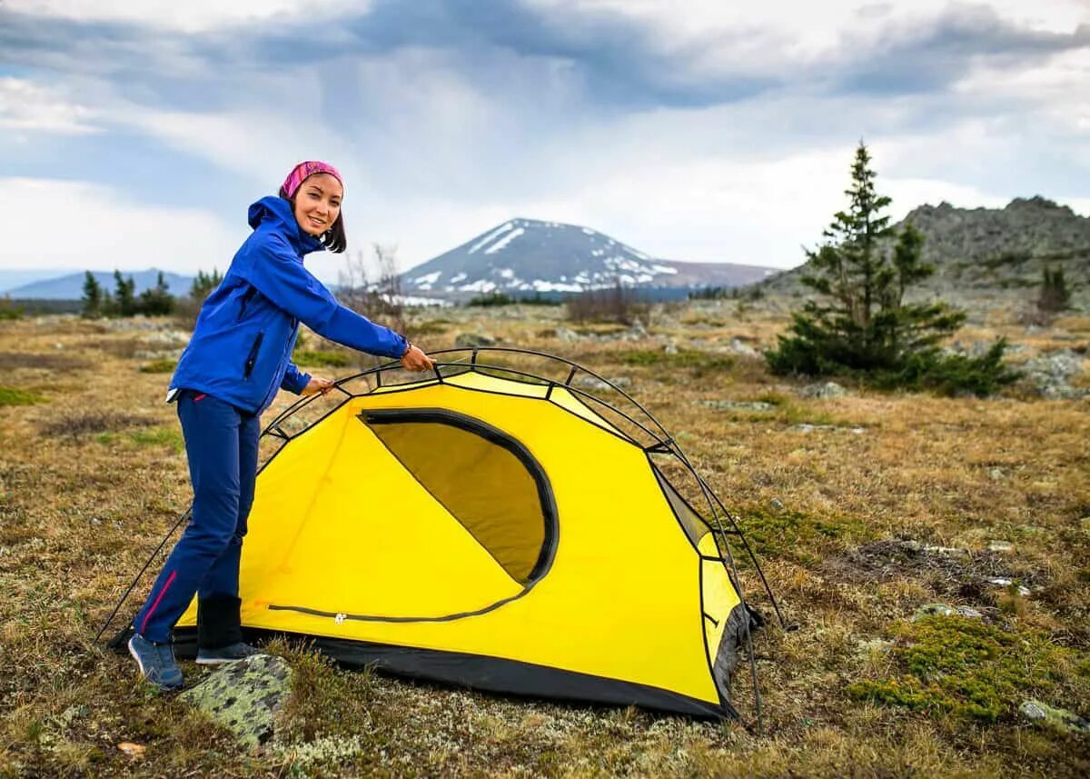 Соло кемпинг. Put up a Tent. To put up a Tent.