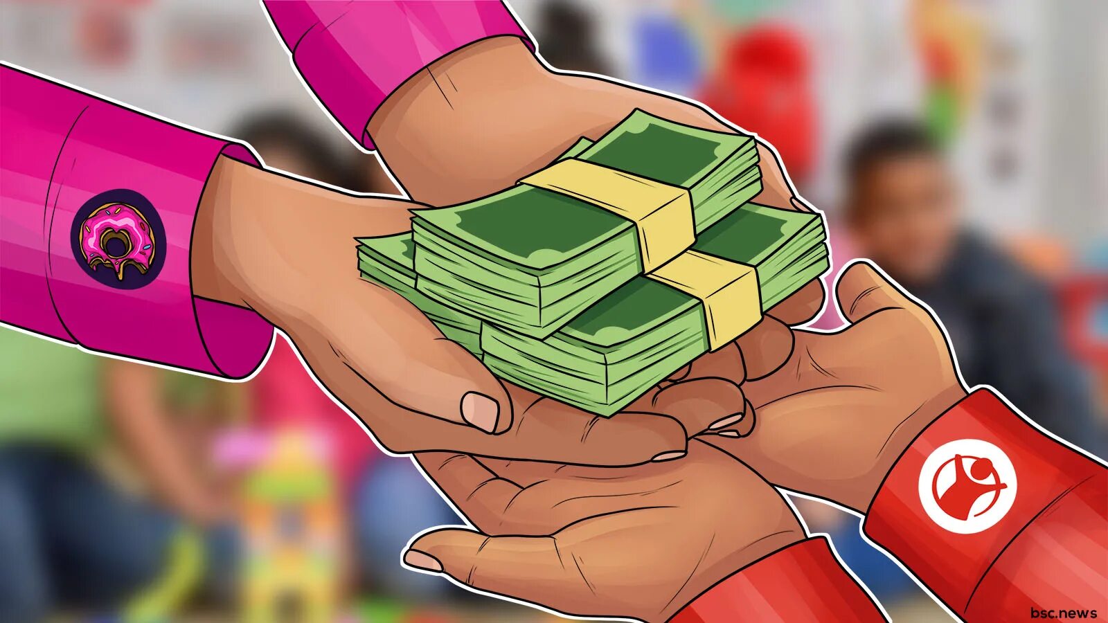 Donation definition. Ginat donation. donation meaning. huge 10000 $ donation. gniat! donation 1000$.