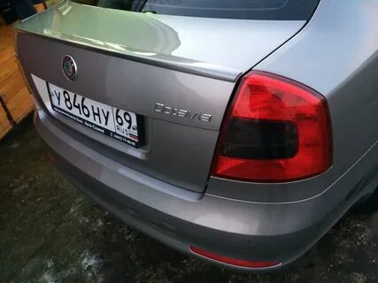 Спойлер на октавию