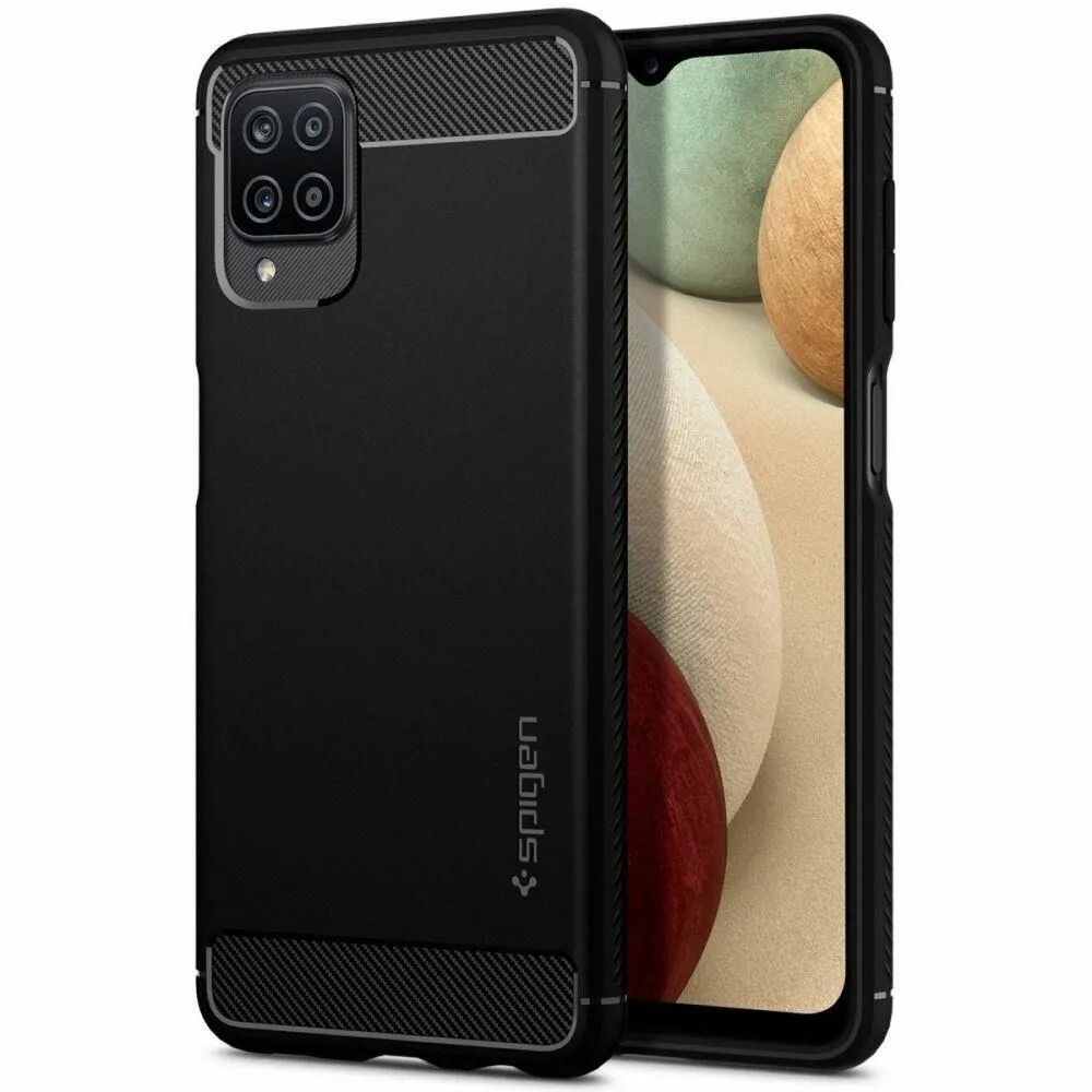 Чехлы spigen для samsung. Spigen Rugged Armor. Samsung a12 Black чехол. Spigen Rugged Armor designed for Galaxy a13. Чехол шпиген на самсунг s24.