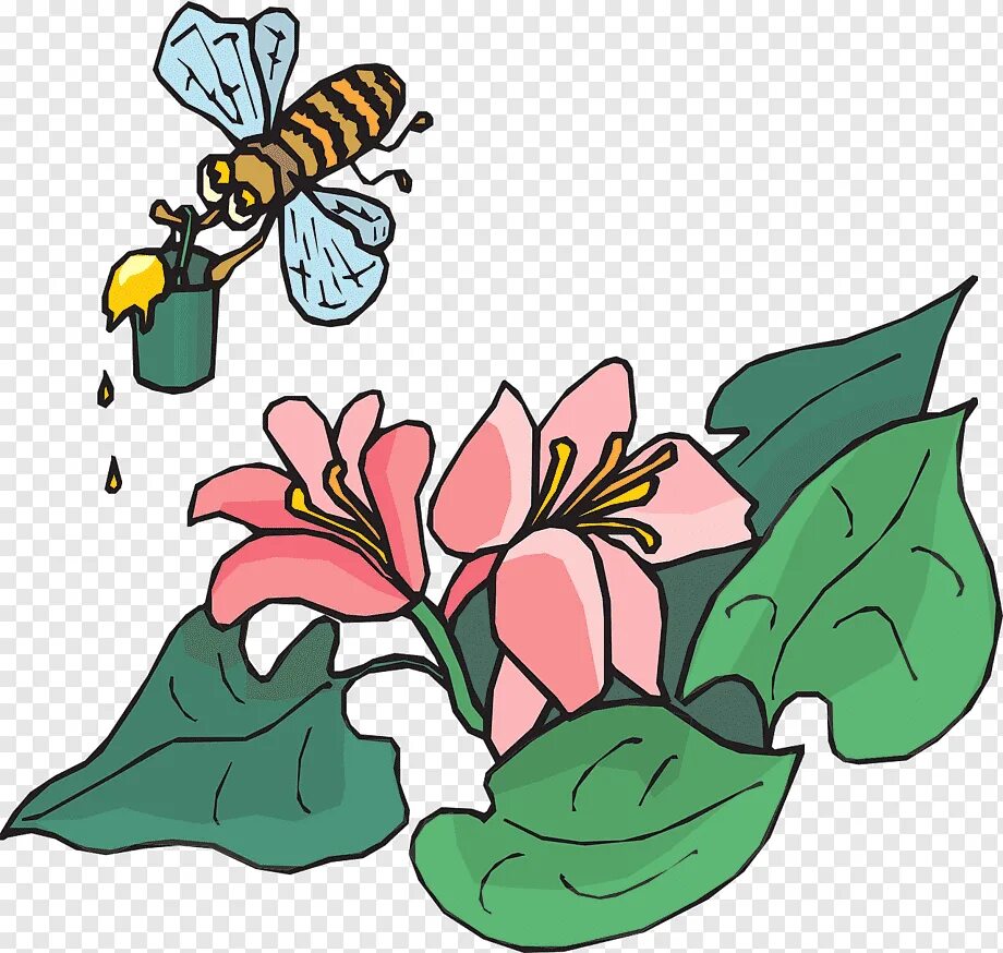 Нектар рисунок. Рисунок розовый цветок и пчела. Рисунки с пчелами и цветами. Пчела на цветке рисунок для детей. Насекомое на цветочке рисунок.