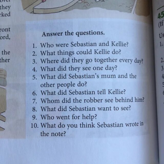 14 answer the questions. Answer the questions 5 класс. Answer the questions ответы 5 класс. Questions and answers. My name is Sebastian.