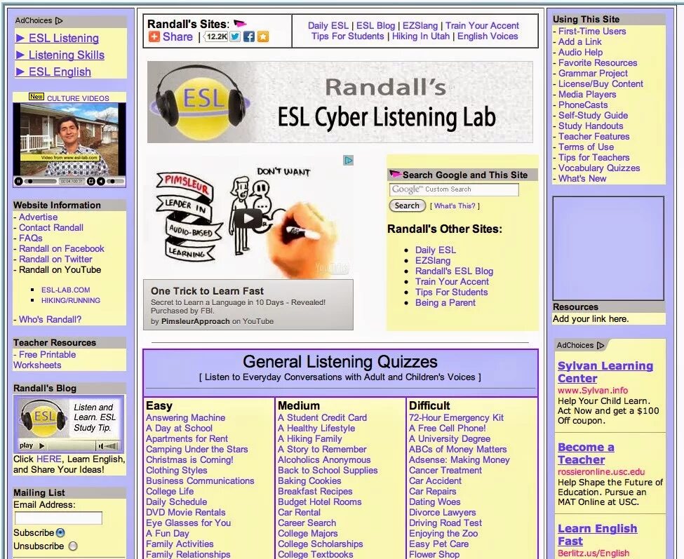 Els lab. Randall&#039;s esl cyber listening lab. esl-lab.com аудирование. esl lab listening. cyber english vocabulary.