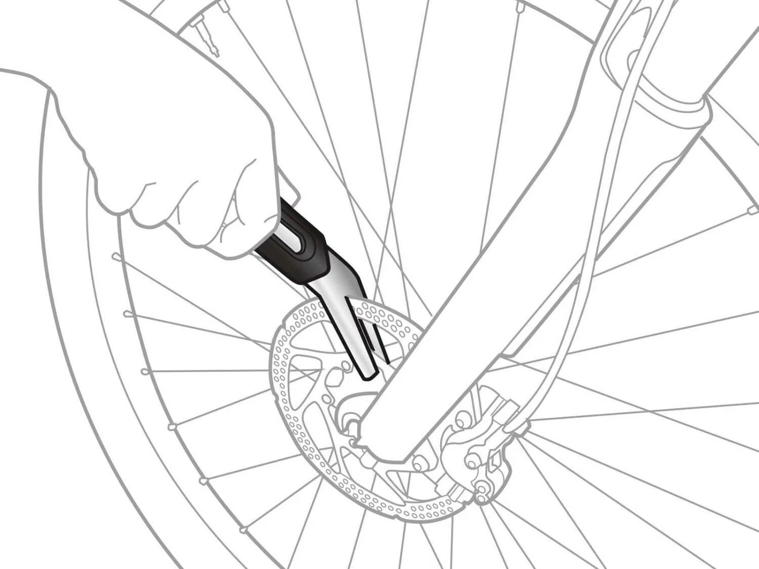 Как выровнять колесо на велосипеде. Topeak приспособления для правки тормозных дисков Rotor Tru. Инструмент для выравнивания ротора велосипедного дискового тормоза. Ключ для правки тормозных дисков велосипеда триал. Инструмент для правки велосипедных тормозных дисков.