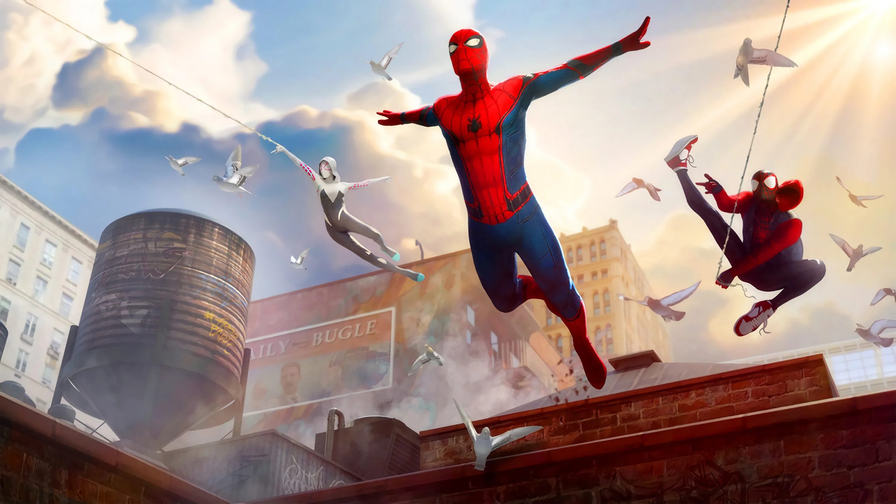 Нью Йорк человек паук. Человек паук в прыжке. Супергерои в прыжке. Спайдермен фото.