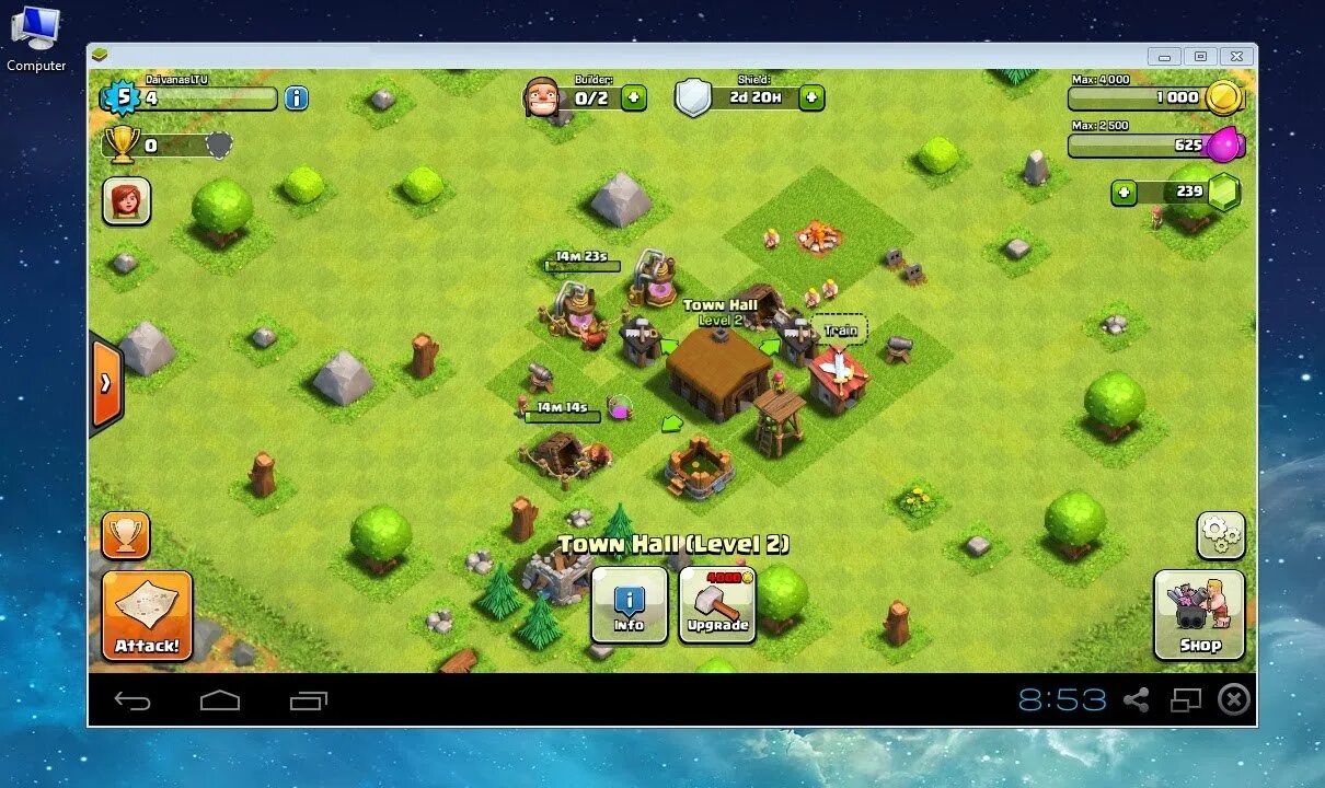 Гугл плей клеш оф кланс. Игра Clash. Клэш оф кланс на ПК. Bluestacks Clash of Clans. Clash of Clans ПК версия.