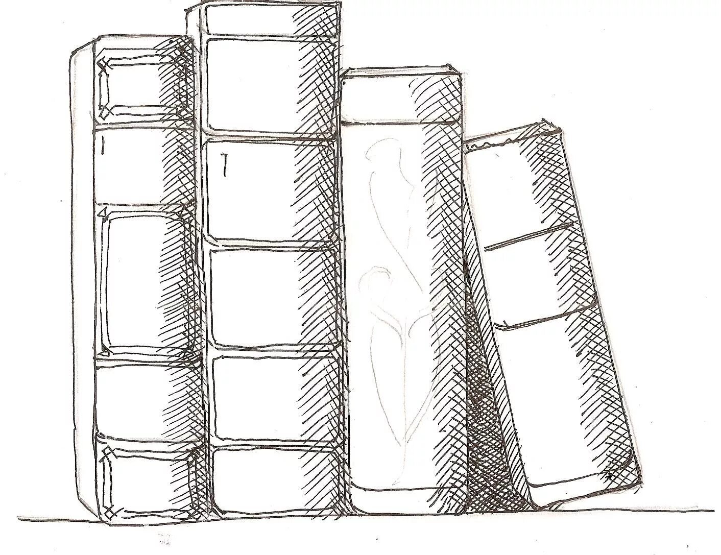 How to draw book