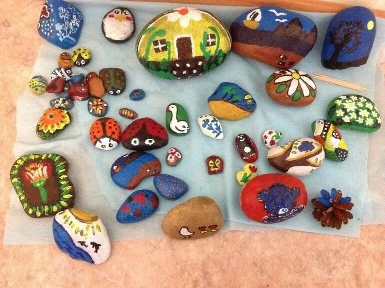 Поделки из камушков. Рисунки на камнях. Поделки из камней. Декор из камней. Развивашки из гальки.