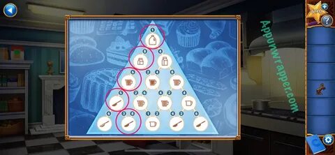 32. Go to the fireplace and press the three buttons in order: Strawberry, B...