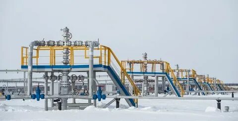 Куст газовых скважин