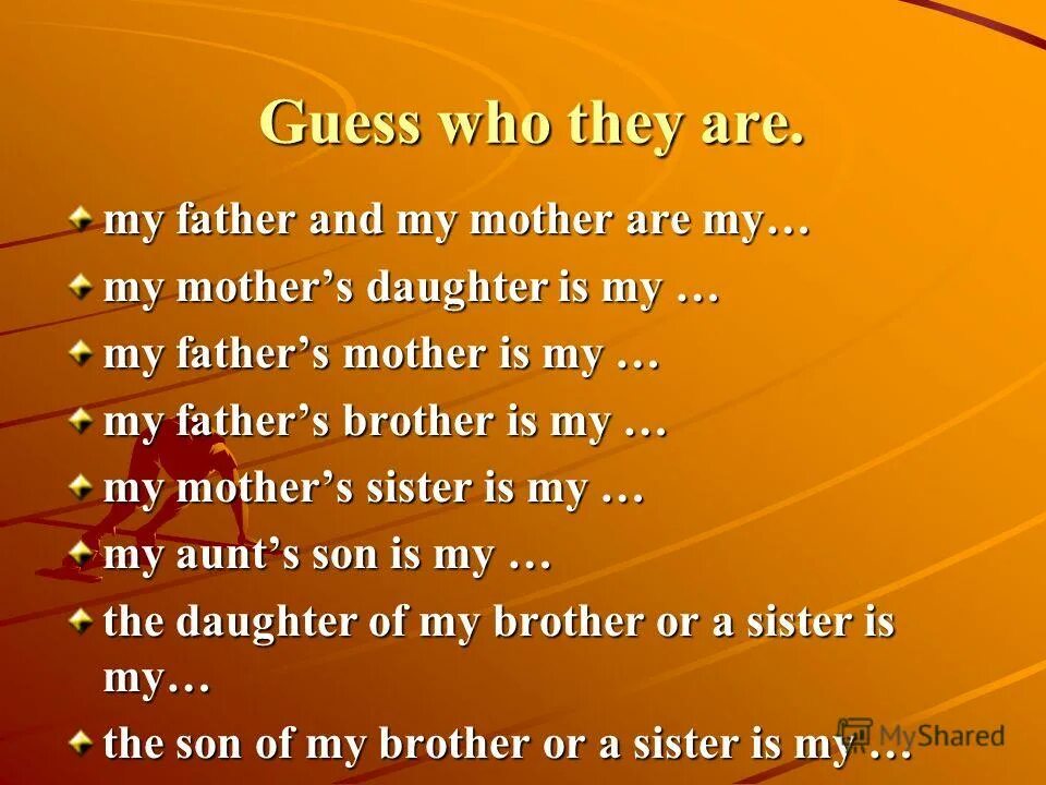 стихотворение mother father sister brother hand in hand. My mother перевод. My family презентация this is my brother. My mother`s brother is my. My father's brothers are my ответ.