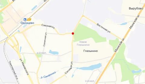 Микрорайоны г одинцово