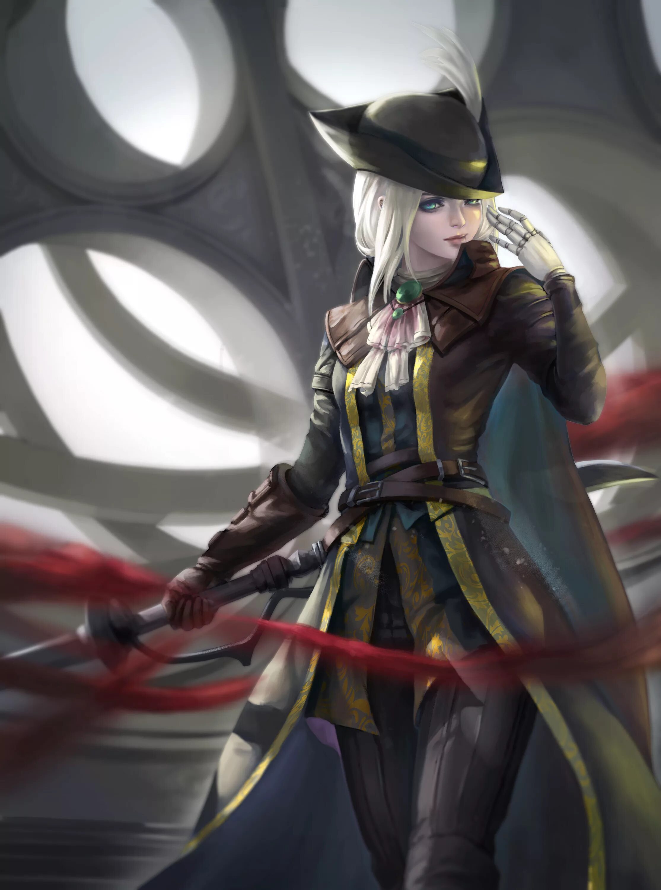 Maria art. Lady Maria of the Astral Clocktower.