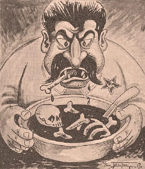 Советский людоед. Карикатуры Сталин людоед. Западные карикатуры на Сталина. Советские карикатуры на Сталина. Шарж Сталина.