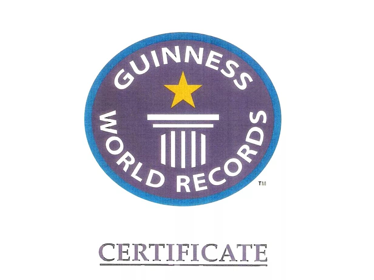 Значок мирового рекорда. Рекорд Гиннесса значок. Сертификат книги рекордов Гиннесса. Guinness Certificate.